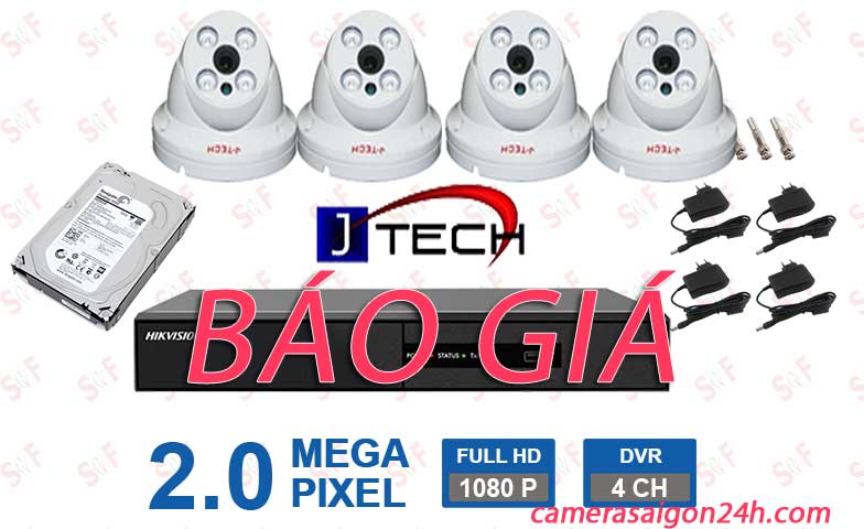 báo giá camera jtech giá rẻ chất lượng