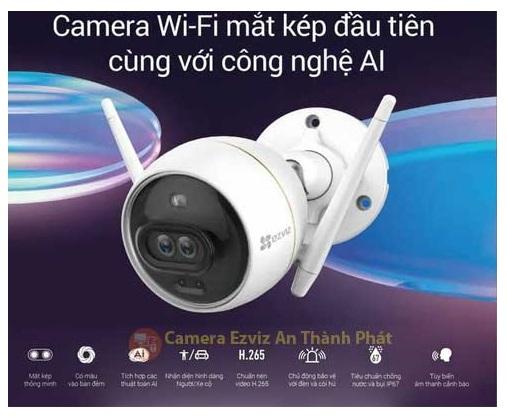 Camera ezviz giá rẻ mắt kép