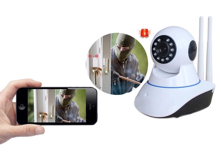 lắp đặt camera quan sát cửa hàng bán điện thoại