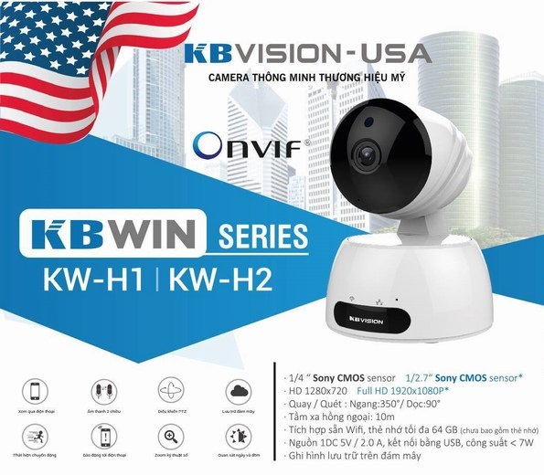 lắp camera quan sát wifi xoay 360 độ h2 chất lượng tốt phù hợp cho gia đình văn phòng