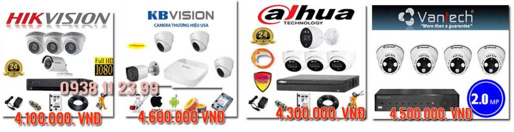 báo giá trọn bộ camera giám sát chất lượng