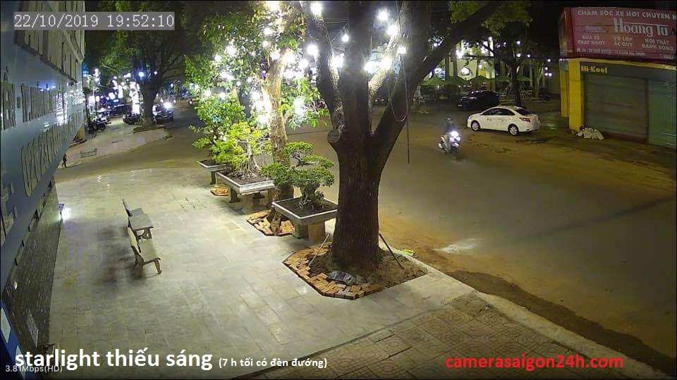 lắp camera starlight hình ảnh ban đêm thiếu ánh sáng