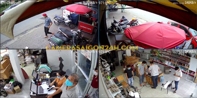 lắp đặt camera quận 12 hình ảnh thực tế