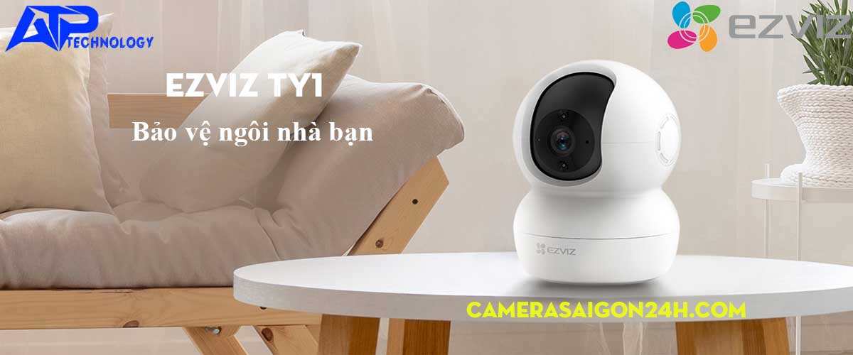 Camera wifi quay xoay ezviz TY1 2MP