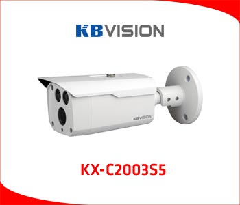 camera quan sát Camera KBVision KX-2001C 2MP 1080P Full HD cảm biến hồng ngoại PIR hỗ trợ nhận diện người chuyển động chính xác, phù hợp lắp ngoài trời, giá rẻ giảm chi phí cho khách hàng Lắp camera khu phố giá rẻ analog kx-c2003s5