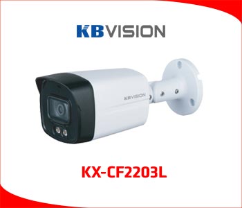 camera quan sát Camera KBVision KX-2001C 2MP 1080P Full HD cảm biến hồng ngoại PIR hỗ trợ nhận diện người chuyển động chính xác, phù hợp lắp ngoài trời, giá rẻ giảm chi phí cho khách hàng Lắp camera khu phố giá rẻ analog kx-cf2203l
