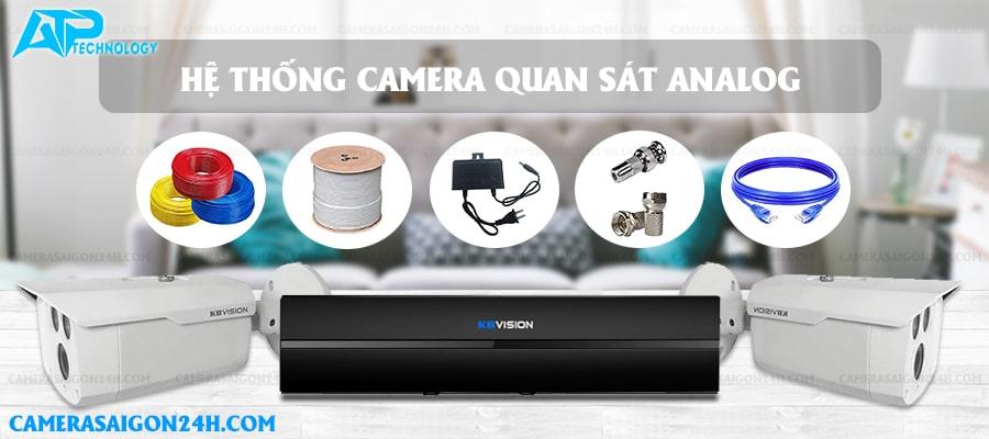 phân loại camera analog