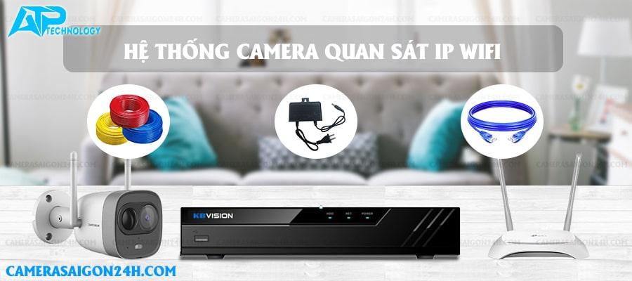 Hệ thống camera quan sát IP Wifi