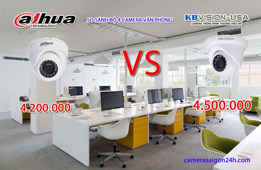 lắp camera dahua và camera kbvision