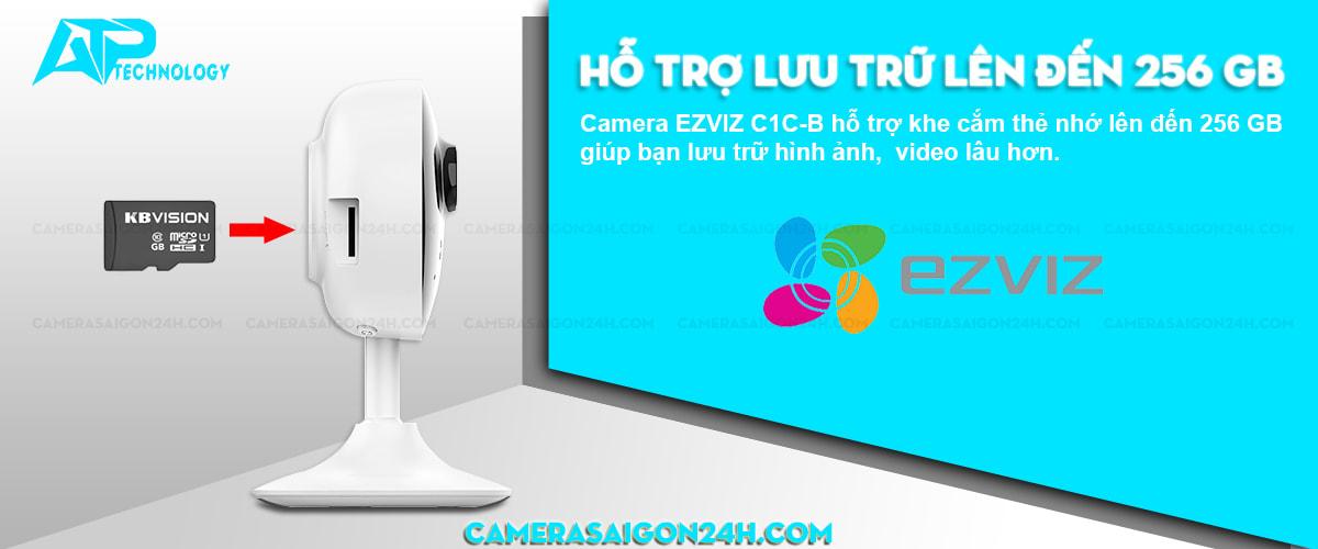 hỗ trợ thẻ nhớ 256GB